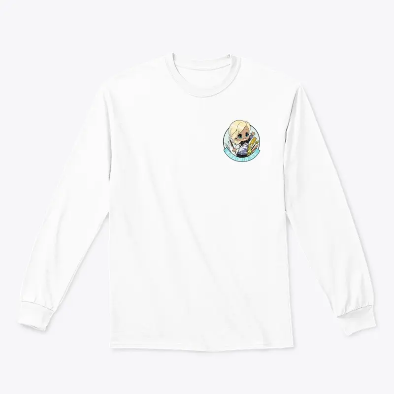 Pajama Crafter Stamp Long Sleeve Tee